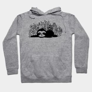 Flower Sloth Hoodie